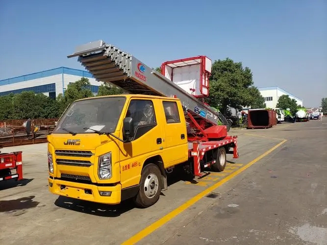 新洲附近云梯车出租 砂石搬运