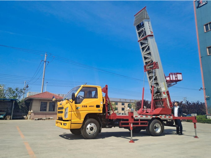 新洲常年租赁32米云梯车